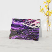 Abstracte kleurenstudie 195, kaart (Gele Bloem)