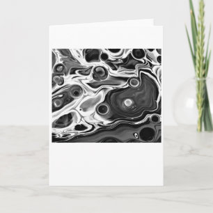 Abstracte kleurenstudie 196 / Noir, kaart