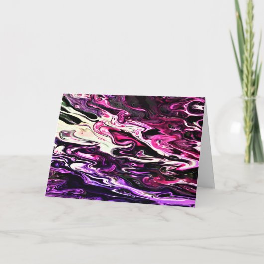 Abstracte kleurenstudie 202, kaart (Voorkant)