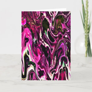 Abstracte kleurenstudie 208, kaart