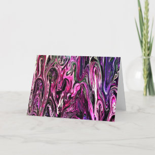 Abstracte kleurenstudie 214, kaart