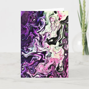 Abstracte kleurenstudie 218, kaart