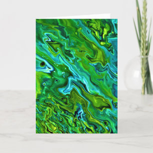 Abstracte kleurenstudie 255, kaart