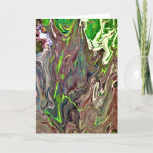 Abstracte kleurenstudie 259, kaart