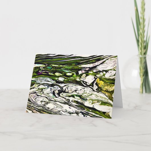 Abstracte kleurenstudie 26, kaart (Voorkant)