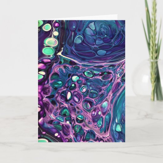 Abstracte kleurenstudie 273, kaart (Voorkant)