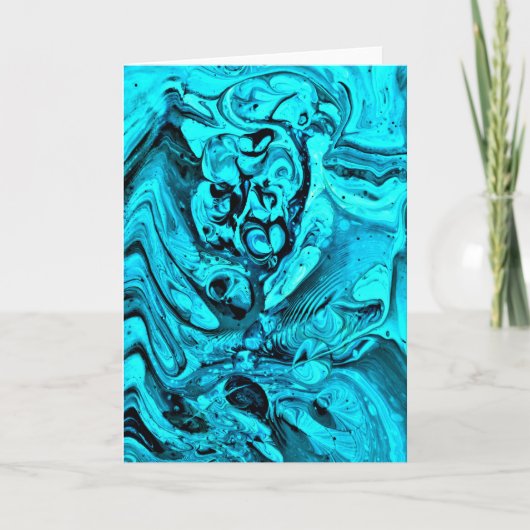 Abstracte kleurenstudie 27, kaart (Voorkant)