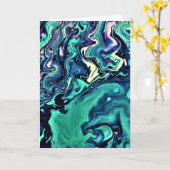 Abstracte kleurenstudie 291, kaart (Gele Bloem)