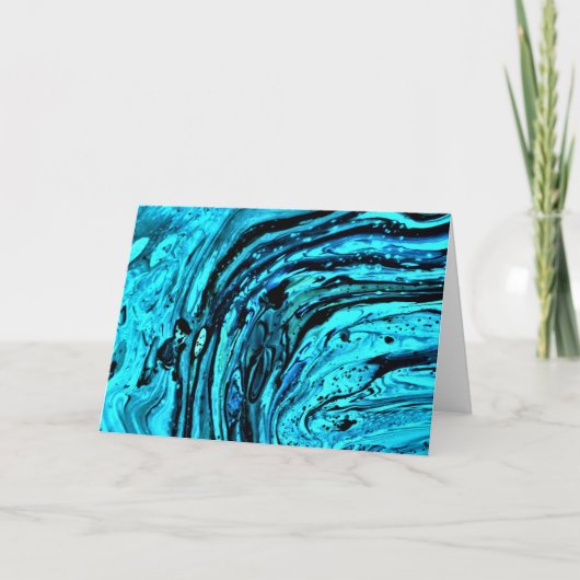 Abstracte kleurenstudie 29, kaart (Voorkant)