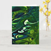 Abstracte kleurenstudie 309, kaart (Gele Bloem)