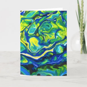 Abstracte kleurenstudie 317, kaart