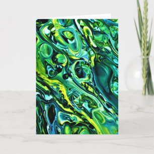 Abstracte kleurenstudie 320, kaart
