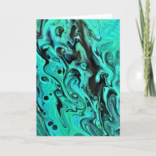 Abstracte kleurenstudie 324, kaart (Voorkant)