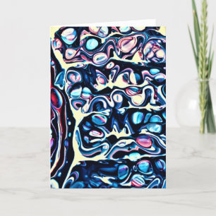 Abstracte kleurenstudie 334, kaart