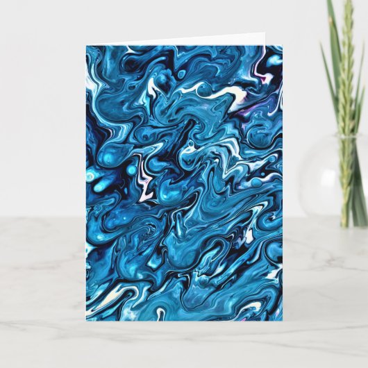 Abstracte kleurenstudie 351, kaart (Voorkant)