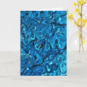 Abstracte kleurenstudie 360, kaart (Gele Bloem)