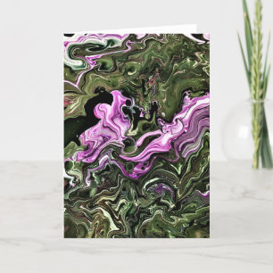 Abstracte kleurenstudie 370, kaart