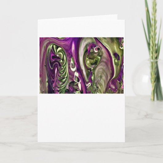 Abstracte kleurenstudie 387, kaart (Voorkant)