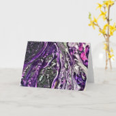 Abstracte kleurenstudie 388, kaart (Gele Bloem)