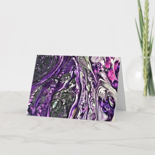 Abstracte kleurenstudie 388, kaart (Voorkant)