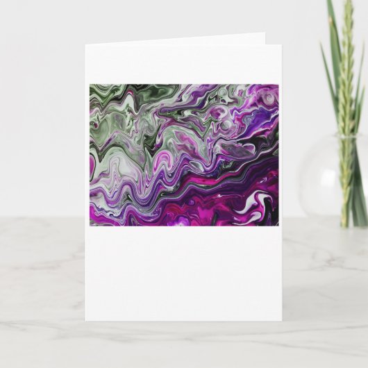 Abstracte kleurenstudie 413, kaart (Voorkant)