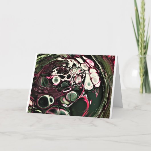 Abstracte kleurenstudie 428, kaart (Voorkant)