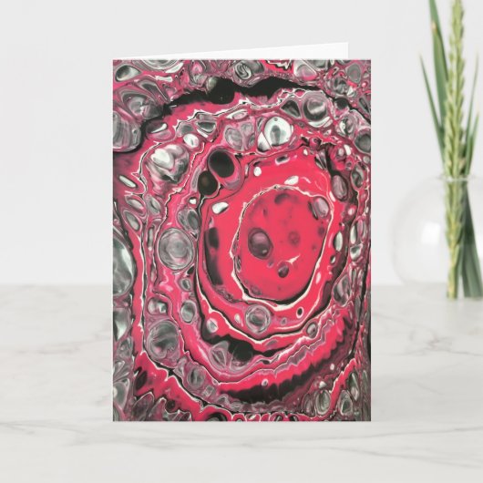 Abstracte kleurenstudie 432, kaart (Voorkant)