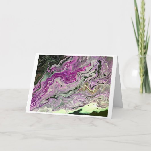 Abstracte kleurenstudie 442, Kaart (Voorkant)