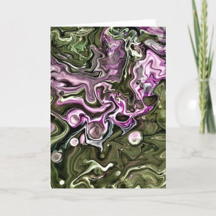 Abstracte kleurenstudie 444, kaart