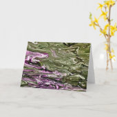 Abstracte kleurenstudie 448, kaart (Gele Bloem)