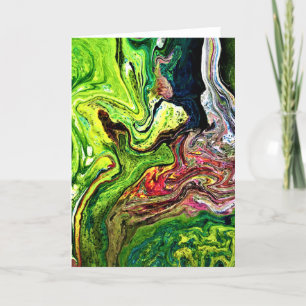 Abstracte kleurenstudie 44, kaart