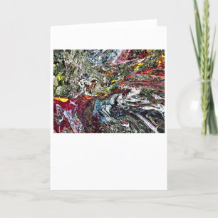 Abstracte kleurenstudie 45, kaart