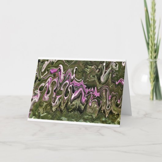 Abstracte kleurenstudie 466, kaart (Voorkant)