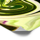 Abstracte kleurenstudie 481; poster (Hoek)
