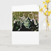 Abstracte kleurenstudie 498, kaart (Gele Bloem)