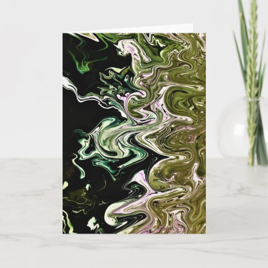 Abstracte kleurenstudie 498, kaart (Voorkant)