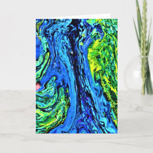 Abstracte kleurenstudie 56, kaart