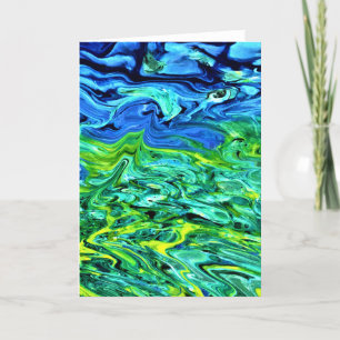 Abstracte kleurenstudie 64, kaart
