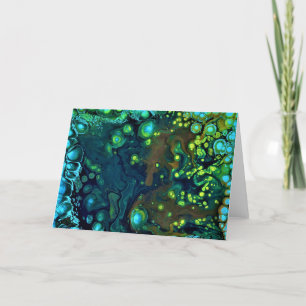 Abstracte kleurenstudie 6, kaart