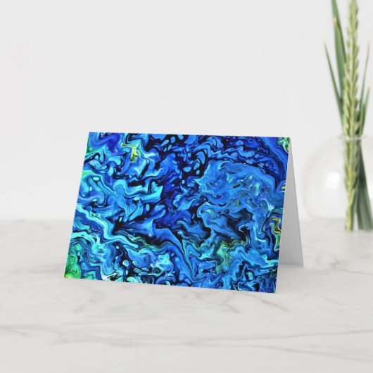 Abstracte kleurenstudie 70, kaart (Voorkant)