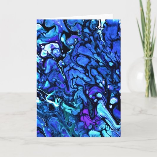 Abstracte kleurenstudie 71, kaart (Voorkant)