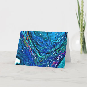 Abstracte kleurenstudie 84, kaart