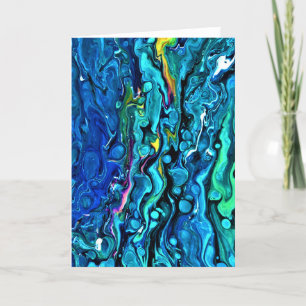 Abstracte kleurenstudie 89, kaart