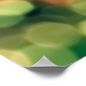 Abstracte kleurrijke achtergrond poster (Hoek)