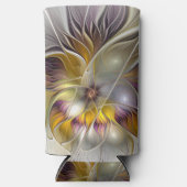 Abstracte kleurrijke Fantasy Flower Modern Fractal (Voorkant)