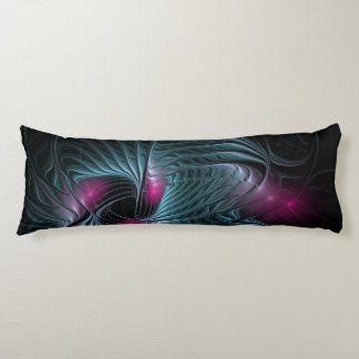 Abstracte kleurrijke fantasy Fractal Acrylprint Lichaamskussen