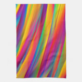 Abstracte kleurrijke gradiënten theedoek (Verticaal)