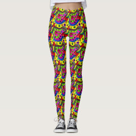 Abstracte kleurrijke Leggings, Leggings