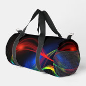 Abstracte kleurrijke lichten plunjezak (Rechterhoek)