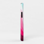 Abstracte kleurrijke magenta ijsblauwe cyaan minim Case-Mate iPhone case (Achterkant/rechts)
